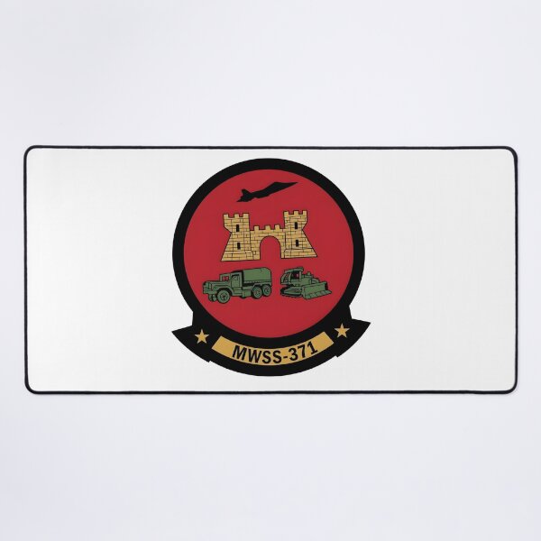 Item preview, USMC MWSS-371 Marine Wing Support Squadron 371 Patch designed and sold by CharlieDesings.