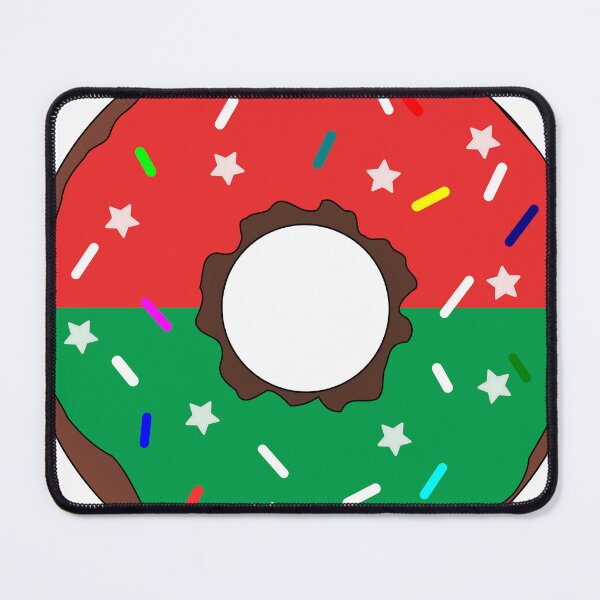 Item preview, Burkina Faso Flag Donut – Colorful Sprinkles Country Pride designed and sold by TheIconSmith.