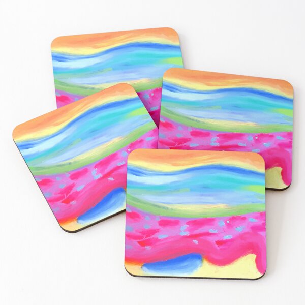 Item preview, coral sea. abstract designed and sold by Tereza Pilar  Art.