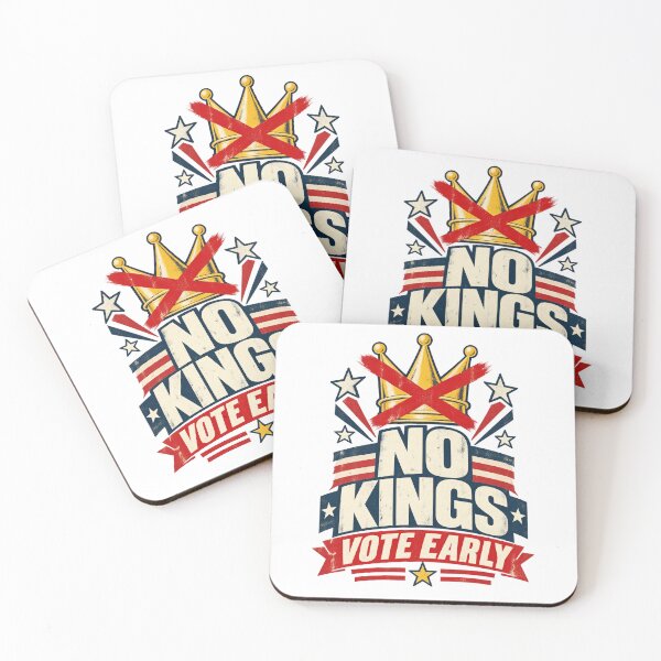Item preview, No Kings Vote Early - No Kings in America Since 1776 best idea designed and sold by gamoreRony.