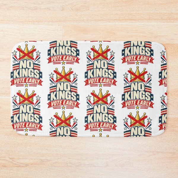 Item preview, No Kings Vote Early - No Kings in America Since 1776 best idea designed and sold by gamoreRony.