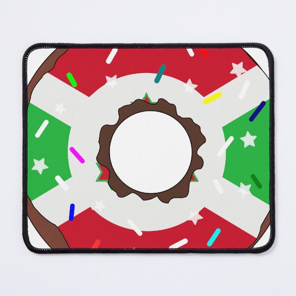 Item preview, Burundi Flag Donut – Colorful Sprinkles Country Pride designed and sold by TheIconSmith.