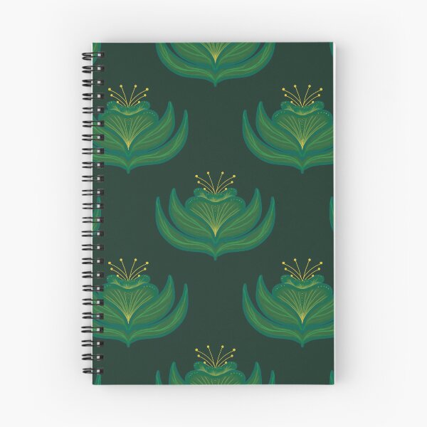 Item preview, Green, Teal, and Gold Lotus Flower  designed and sold by Cedarbirch Musings.