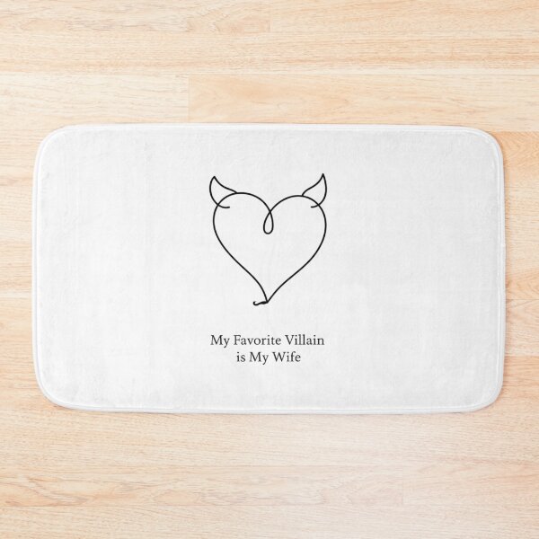 Item preview, My Favorite Villain is My Wife designed and sold by NicolasGlowArt.