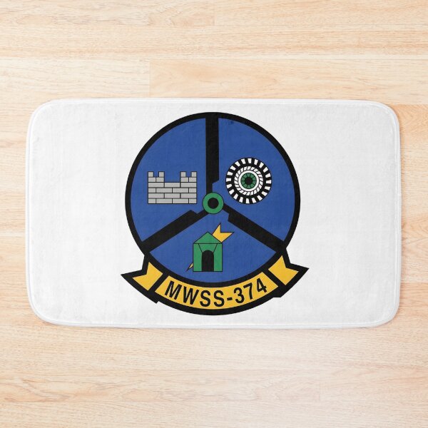 Item preview, USMC MWSS-374 Marine Wing Support Squadron 374 Patch designed and sold by CharlieDesings.