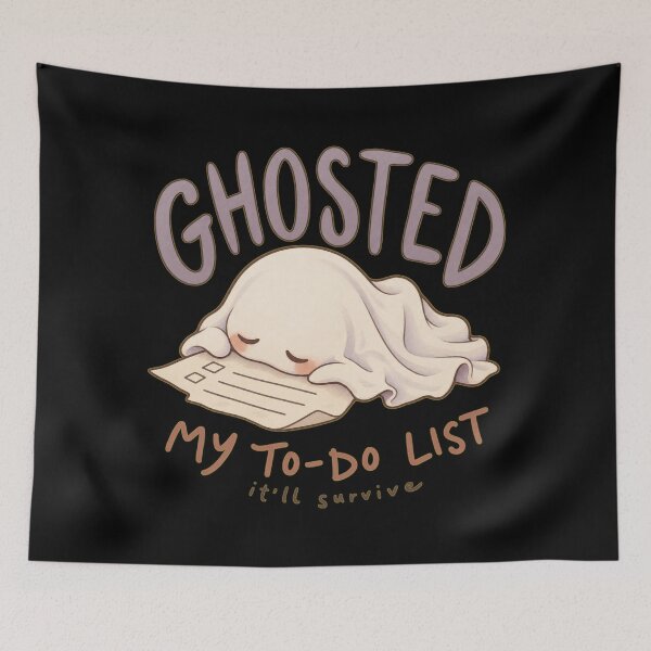 Item preview, Ghosted My To Do List Funny Ghost Halloween  designed and sold by PhylonBoxx.