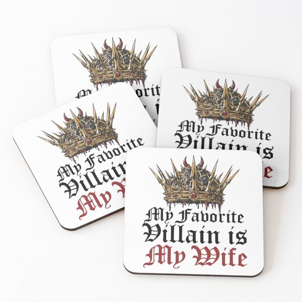 Item preview, My Favorite Villain is My Wife designed and sold by NicolasGlowArt.