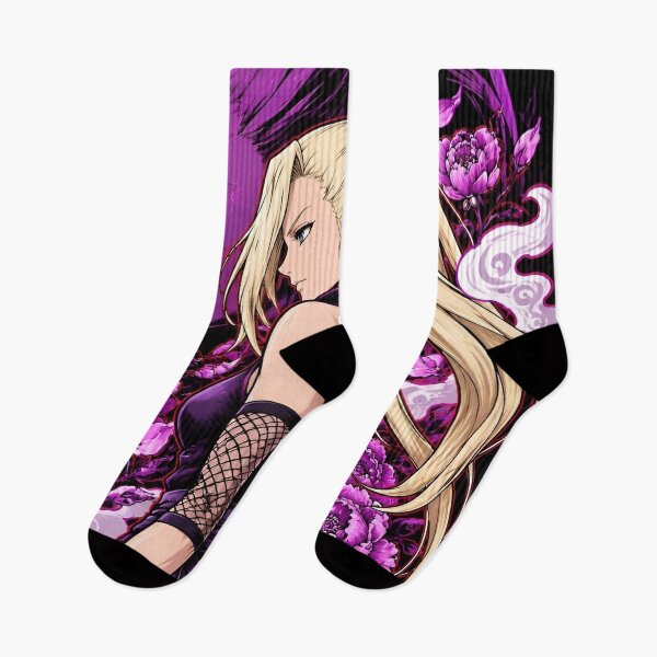 Item preview, Ino Yamanaka Anime Purple Peony Floral Aesthetic – Naruto Ninja Girl Fan Art designed and sold by Dyan4.
