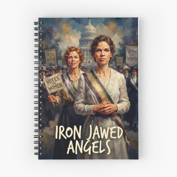 Item preview, Iron Jawed Angels Historical Drama Fine Art Tribute designed and sold by Art's Diner.
