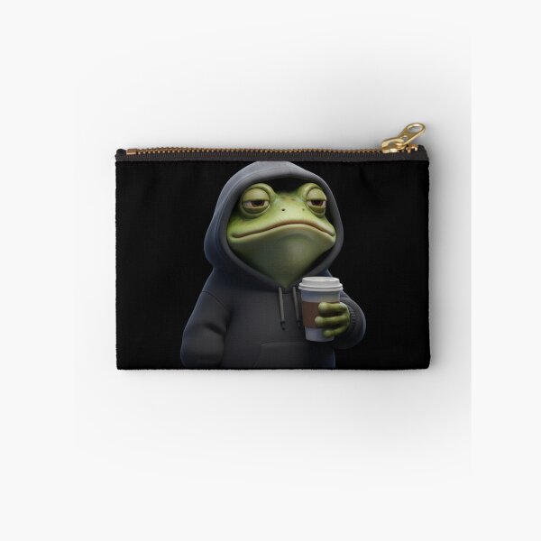 Item preview, Tired Frog Coffee Morning Mood designed and sold by AilinsDesigns.