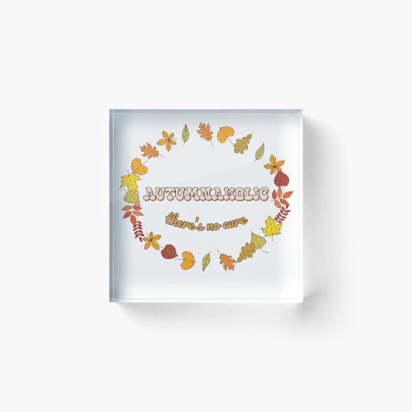 Item preview, Autumnaholic - Retro Fall Leaves Wreath designed and sold by olympe-store.