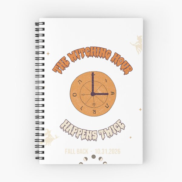 Item preview, The Witching Hour Happens Twice - Halloween 2026 designed and sold by olympe-store.