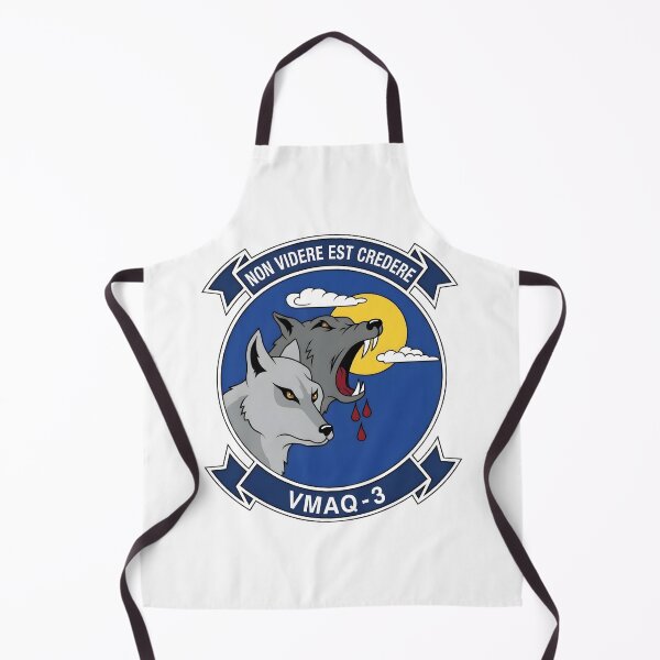 Item preview, USMC VMAQ-3 "Moon Dogs" Tactical Electronic Warfare Squadron Patch designed and sold by CharlieDesings.
