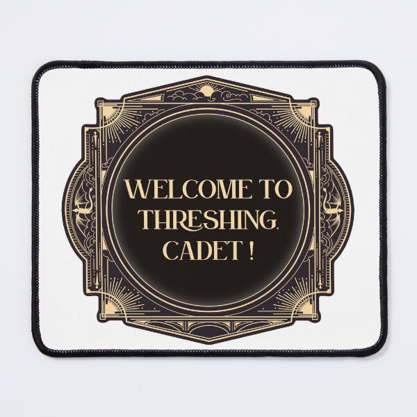 Item preview, Welcome to threshing, cadet! designed and sold by Aakanksha97.