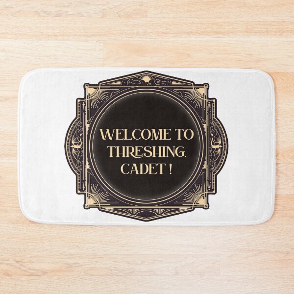 Item preview, Welcome to threshing, cadet! designed and sold by Aakanksha97.