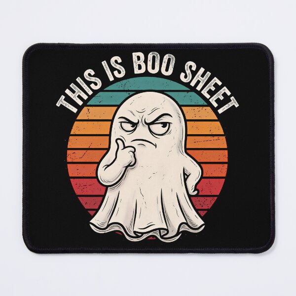 Item preview, Im Too Old For This Boo Sheet Funny Ghost Halloween  designed and sold by gear-posters.