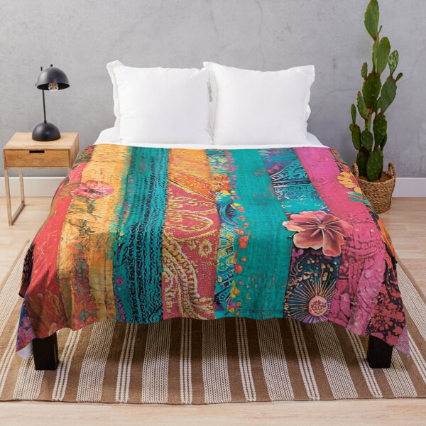 Aperçu de l'œuvre Motif géométrique à fleurs. Vintage. créée et vendue par MagelliShop.