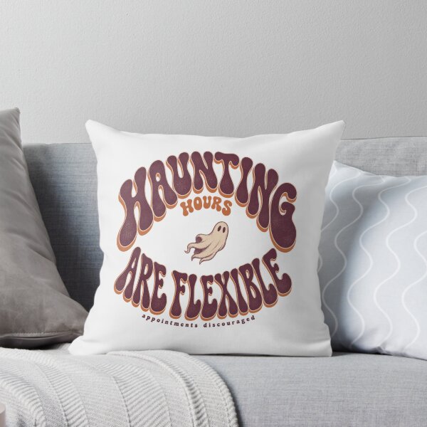 Item preview, Haunting Hours Are Flexible Funny Ghost Halloween  designed and sold by PhylonBoxx.