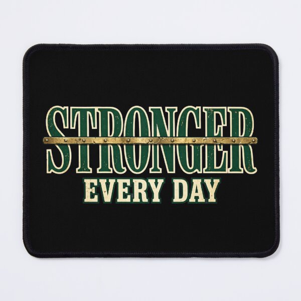 Item preview, Stronger Everyday – Bodybuilding Gym Workout Design, Strength Training & Weightlifting, Muscle Building, Fitness Motivation, Heavy Lifting, Progressive Overload, Workout Progress, Gym Gift designed and sold by Typologystudios.