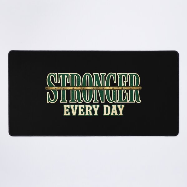 Item preview, Stronger Everyday – Bodybuilding Gym Workout Design, Strength Training & Weightlifting, Muscle Building, Fitness Motivation, Heavy Lifting, Progressive Overload, Workout Progress, Gym Gift designed and sold by Typologystudios.