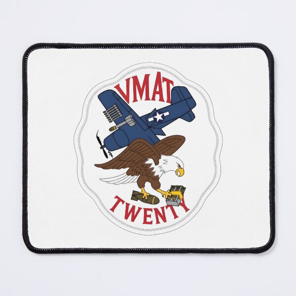 Item preview, USMC VMAT-20 Marine Attack Training Squadron 20 Patch designed and sold by CharlieDesings.