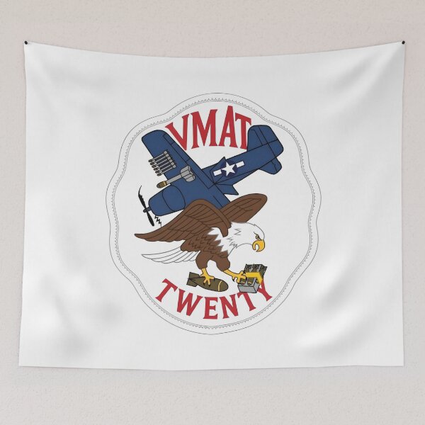 Artikelvorschau, USMC VMAT-20 Marine Attack Training Squadron 20 Patch entworfen und verkauft von CharlieDesings.