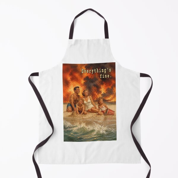 Item preview, Just keep going to the beach, everything's fine. designed and sold by Jason A. Clark.