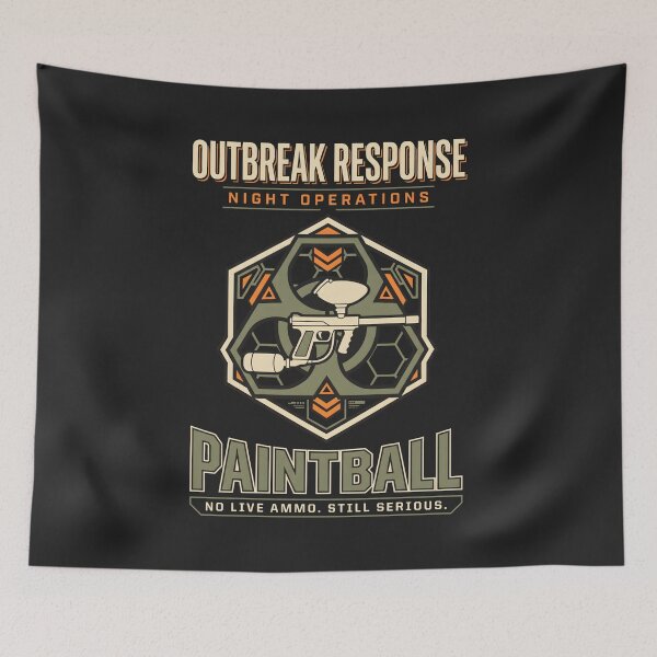 Item preview, Paintball Outbreak Response Tactical Night Operations designed and sold by SplashTastic.