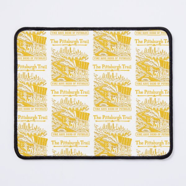 Item preview, The Pittsburgh Trail Yinz Have Died Of Potholes Vintage Skyline Art designed and sold by KippyMcCall.