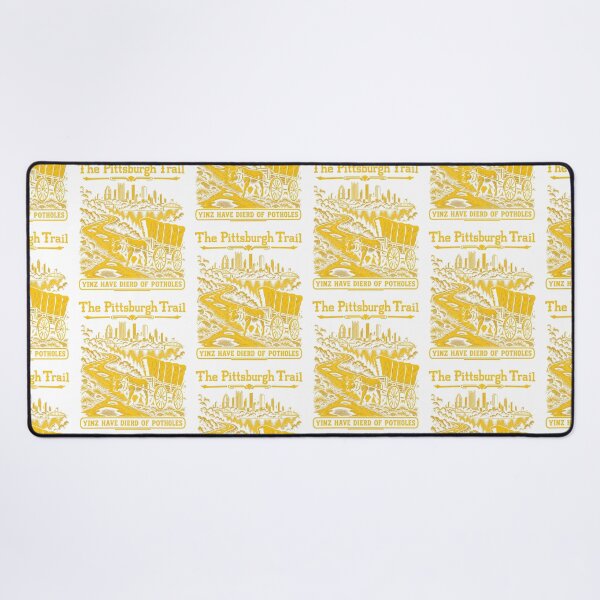 Item preview, The Pittsburgh Trail Yinz Have Died Of Potholes Vintage Skyline Art designed and sold by KippyMcCall.