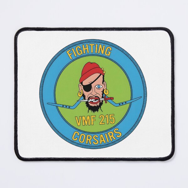 Item preview, USMC VMF-215 "Fighting Corsairs" Fighter Squadron Patch designed and sold by CharlieDesings.