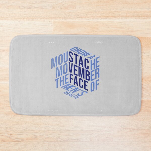 Item preview, Grow a Moustache Movember The Face Of Men's Health designed and sold by RR-Arts.