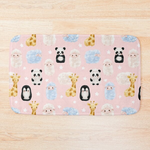 Item preview, Cute Pink Baby Animal Pattern designed and sold by Aelbrn.