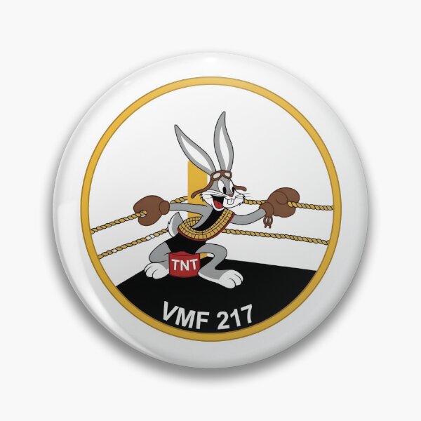 Item preview, USMC VMF-217 "Max's Bad Boys" Fighter Squadron Patch designed and sold by CharlieDesings.