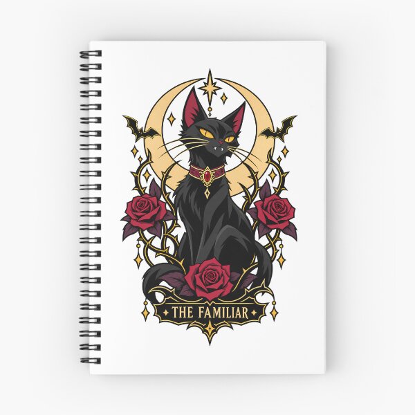 Item preview, The Familiar Gothic Black Cat Moon designed and sold by Live2211.