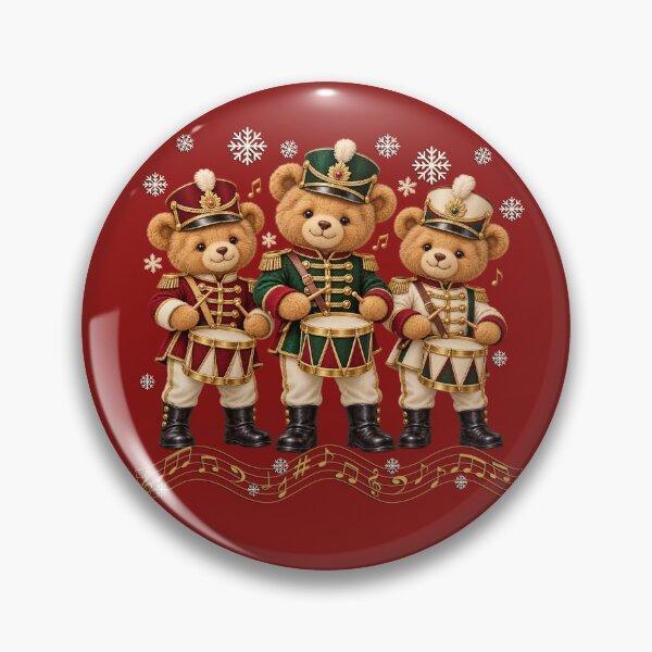 Artikelvorschau, Weihnachts-Nussknacker, Teddybär, Trommler, Winterfeiertag entworfen und verkauft von Cute & Sassy Custom Gifting Boutiques.