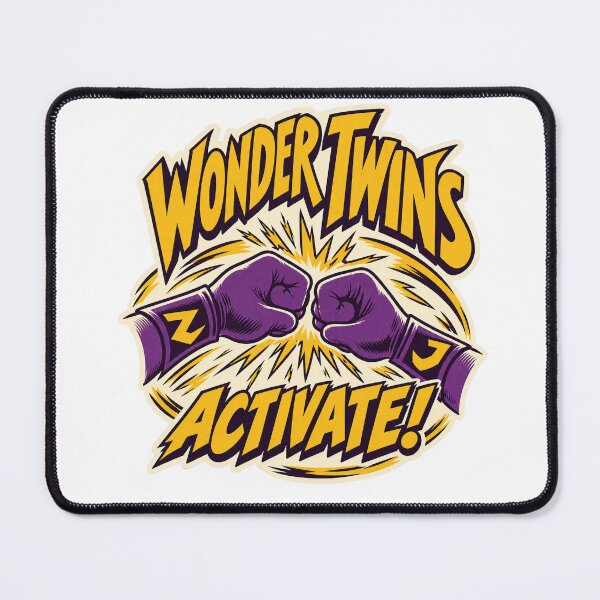 Item preview, Wonder Twins Activate! Retro Comic Fist Bump designed and sold by Witcrafters.