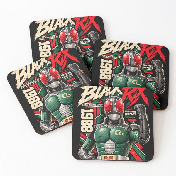 Item preview, Kamen Rider Black RX Retro Vector Japanese Tokusatsu Hero designed and sold by shincustomid.