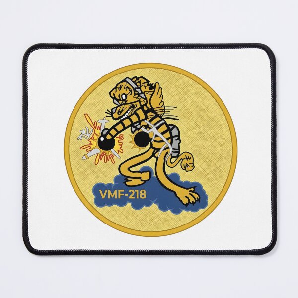 Item preview, USMC VMF-218 "Hellions" Fighter Squadron Patch    designed and sold by CharlieDesings.
