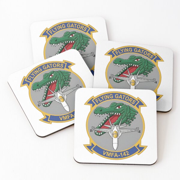 Item preview, USMC VMFA-142 "Flying Gators" Fighter Attack Squadron Patch    designed and sold by CharlieDesings.