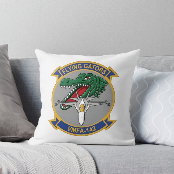 Item preview, USMC VMFA-142 "Flying Gators" Fighter Attack Squadron Patch    designed and sold by CharlieDesings.