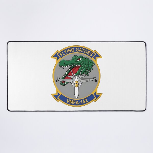 Item preview, USMC VMFA-142 "Flying Gators" Fighter Attack Squadron Patch    designed and sold by CharlieDesings.