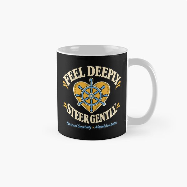 Item preview, Sense and Sensibility: Feel Deeply Steer Gently designed and sold by Fenay Designs.