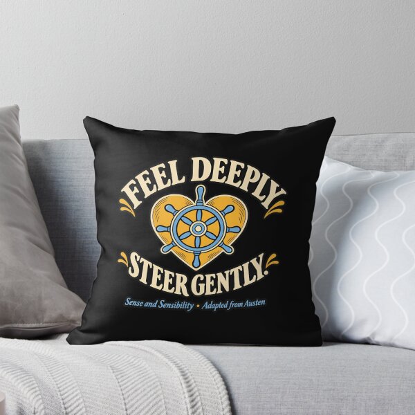 Item preview, Sense and Sensibility: Feel Deeply Steer Gently designed and sold by Fenay Designs.