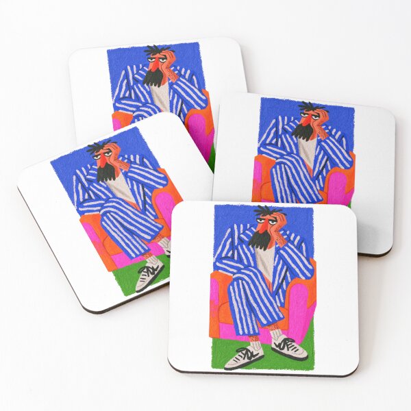 Item preview, Bored Man in Striped designed and sold by Colorful-Garden.