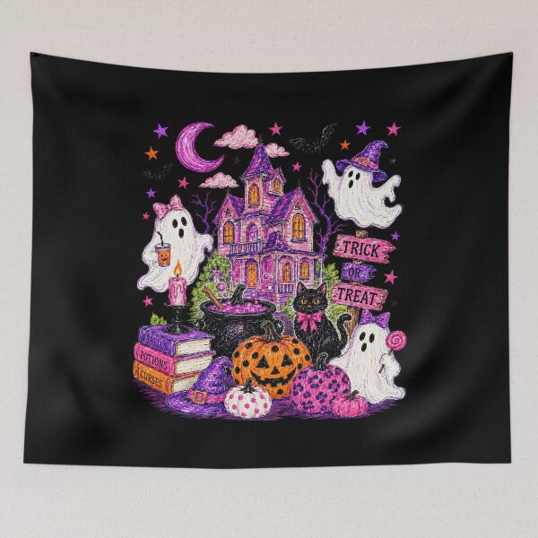 Item preview, Haunted House Witchy Ghost designed and sold by Daisy Grimes.