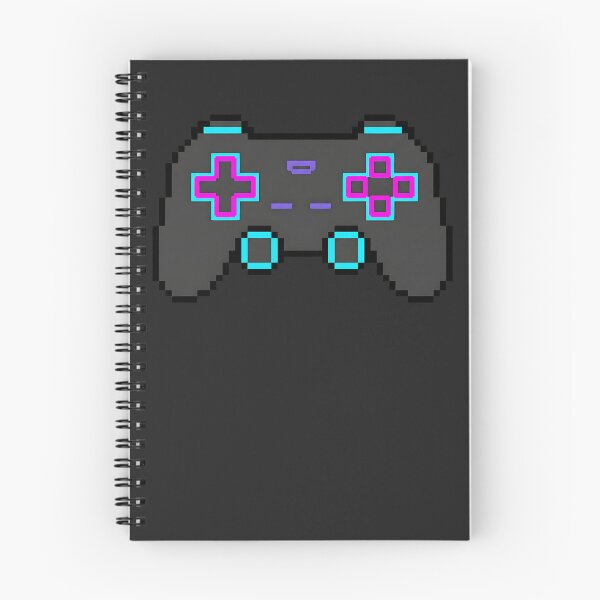 Item preview, Retro Pixel Art Gaming Controller Neon designed and sold by AilinsDesigns.