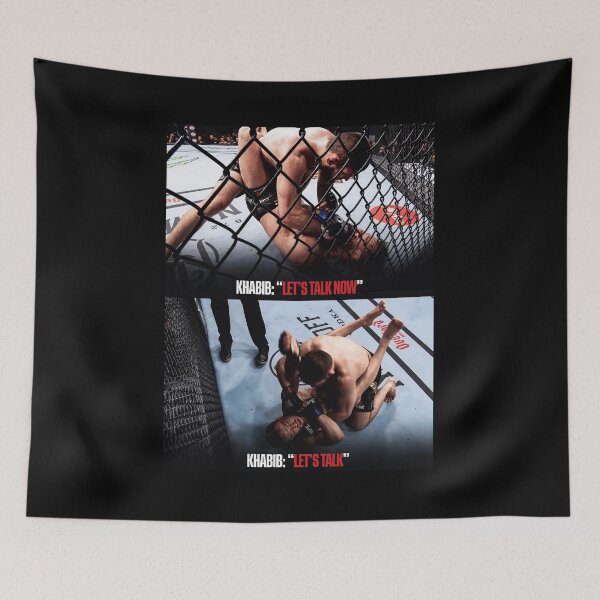 Item preview, Khabib Nurmagomedov Let's Talk Now designed and sold by JeyVel.