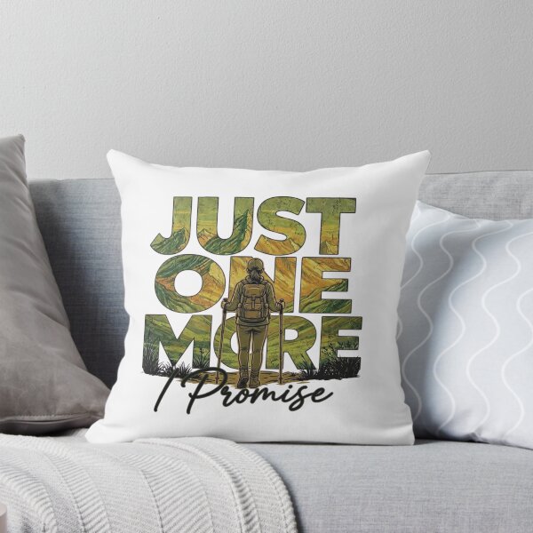 Item preview, Just One More I Promise Mountain Hiking designed and sold by GabeMountainArt.
