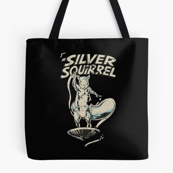 Item preview, The Silver Squirrel Futuristic Space Mascot designed and sold by EricPaige123.